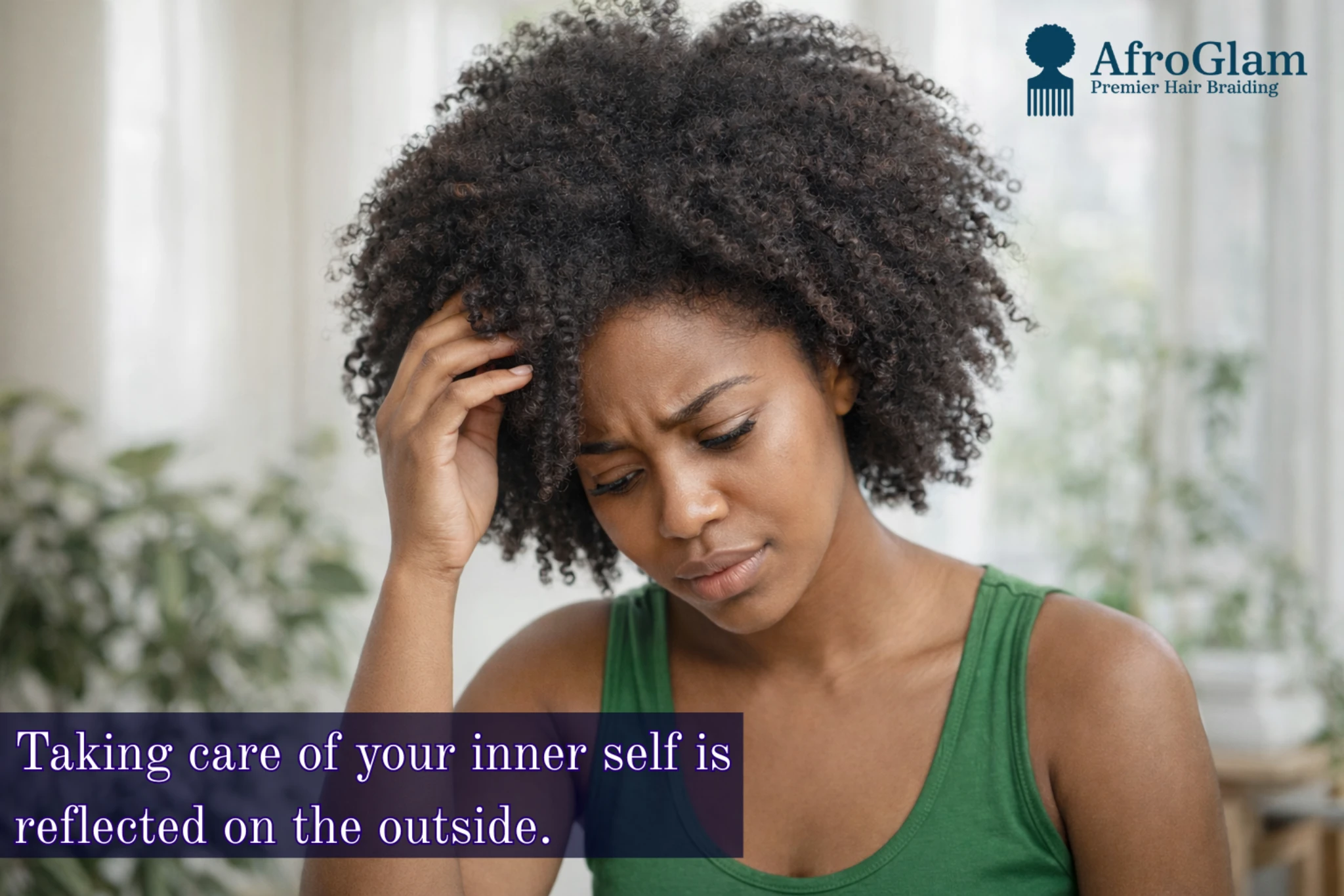 Expert Guide: How Stress, Diet, and Lifestyle Influence Natural Hair Health — AfroGlam Houston