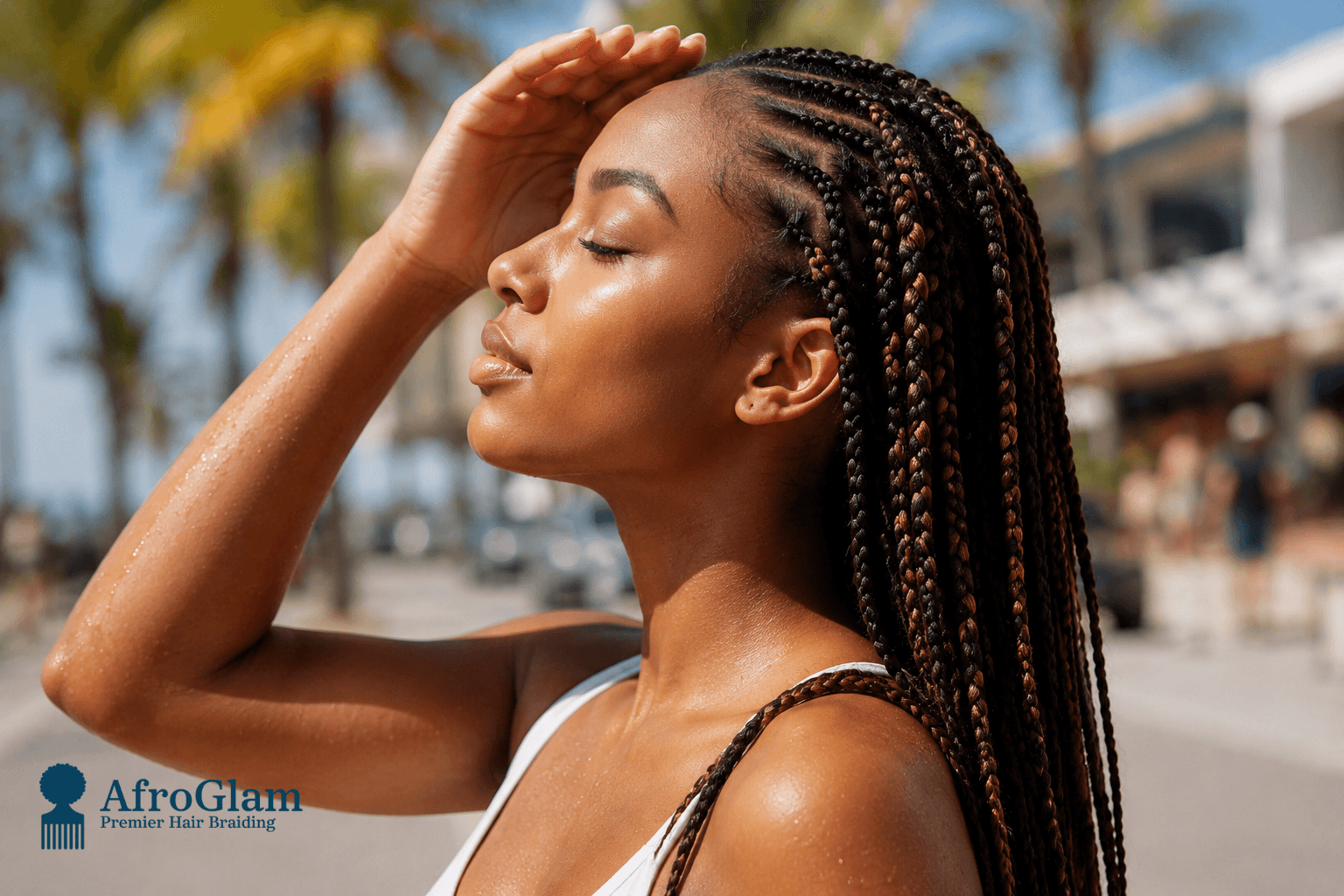 Beat the Heat with Braids: Summer Hair Tips from AfroGlam Hair Braiding in Houston
